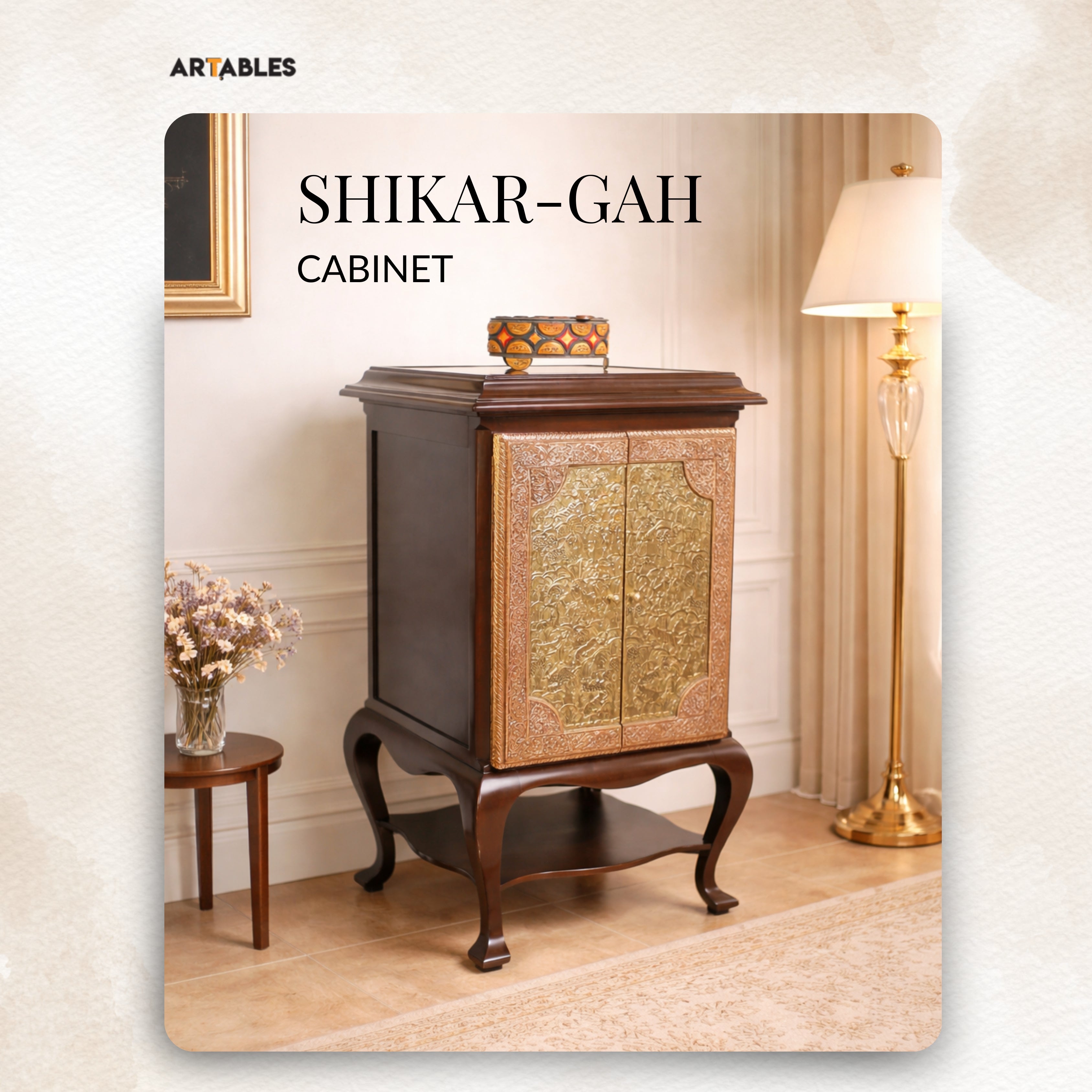 Shikargah Cabinet by Artables: Where Heritage Takes Form