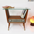 Book Radio Table - Glass Top (ST 18)