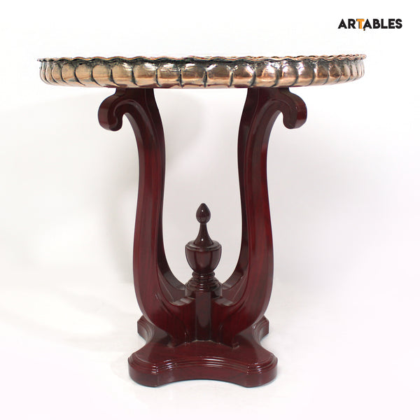 Copper Lotus Table (MT 06)