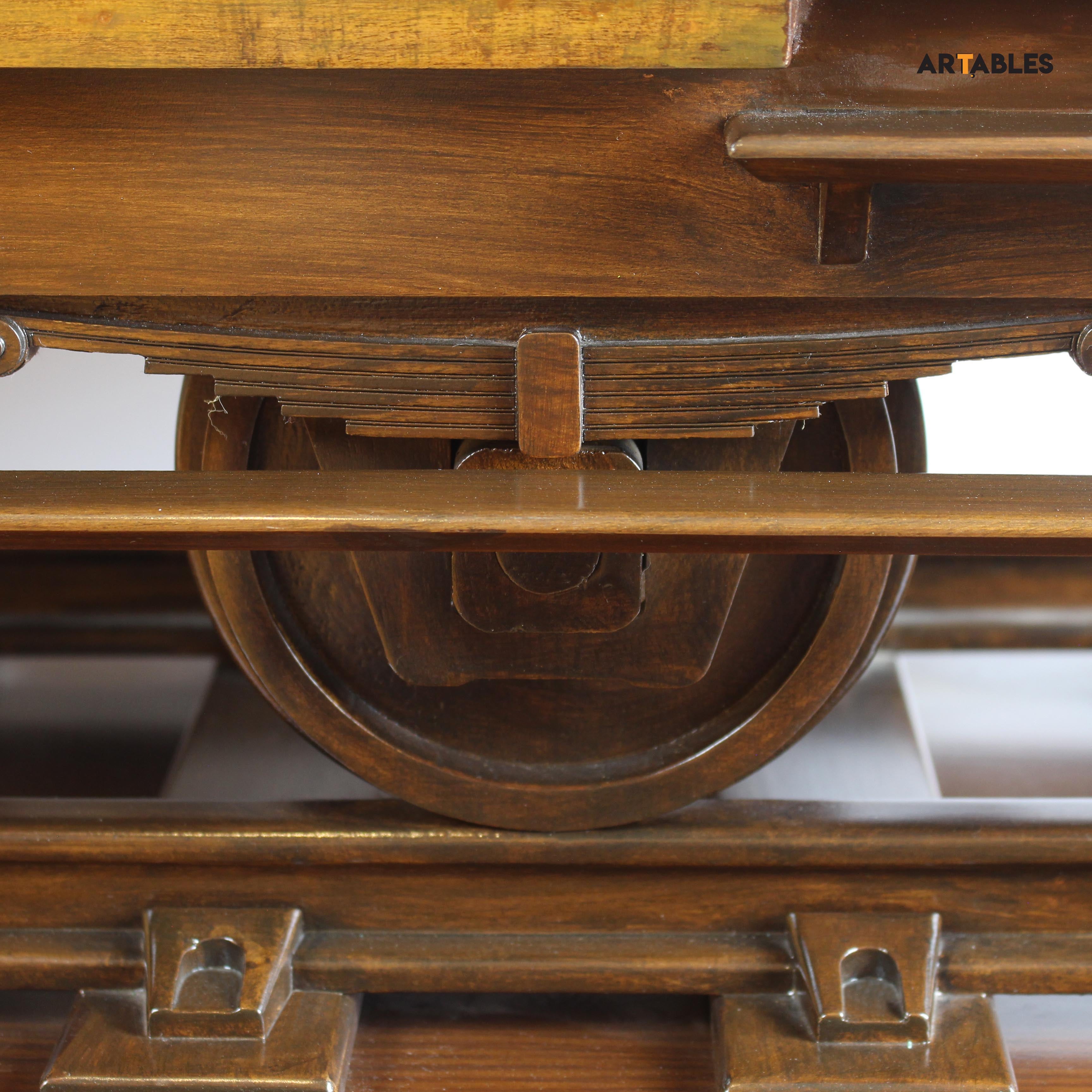 Heritage TV Console (Without Bridge)